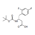 (R)-3-(Boc-氨基)-4-(2,4-二氟苯基)丁酸