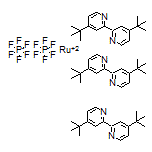 三[4,4’-二叔丁基-(2,2’)-联吡啶]钌(III)二六氟磷酸盐