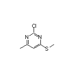 2-氯-4-甲基-6-(甲硫基)嘧啶