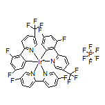 (5,5’-二氟-2,2’-联吡啶-κN1,κN1’)双[3,5-二氟-2-[5-(三氟甲基)-2-吡啶基-κN]苯基-κC]铱 六氟磷酸盐