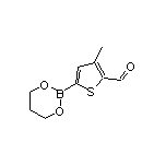 5-(1,3,2-二氧硼杂环己烷-2-基)-3-甲基噻吩-2-甲醛