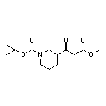 3-(1-Boc-3-哌啶基)-3-氧代丙酸甲酯