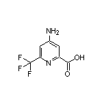 4-氨基-6-(三氟甲基)吡啶-2-甲酸