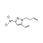 1-(3-丁烯-1-基)-3-硝基-5-乙烯基-1H-吡唑