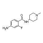4-氨基-2-氟-N-(1-甲基-4-哌啶基)苯甲酰胺