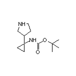 N-Boc-1-(3-吡咯烷基)环丙胺