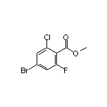4-溴-2-氯-6-氟苯甲酸甲酯