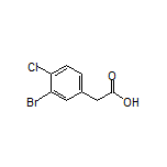 3-溴-4-氯苯乙酸