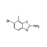 2-氨基-6-溴-7-甲基苯并噻唑
