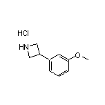 3-(3-甲氧基苯基)氮杂环丁烷盐酸盐