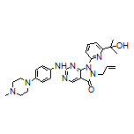 2-烯丙基-1-[6-(2-羟基-2-丙基)-2-吡啶基]-6-[[4-(4-甲基-1-哌嗪基)苯基]氨基]吡唑并[3,4-d]嘧啶-3(2H)-酮