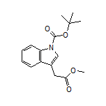 2-(1-Boc-3-吲哚基)乙酸甲酯