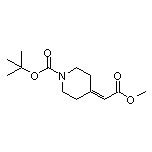 2-(1-Boc-4-亚哌啶基)乙酸甲酯