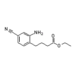 4-(2-氨基-4-氰基苯基)丁酸乙酯