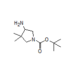 3-氨基-1-Boc-4,4-二甲基吡咯烷