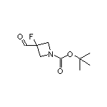 1-Boc-3-氟氮杂环丁烷-3-甲醛