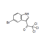 1-(5-溴-3-吲哚基)-2,2,2-三氯乙酮