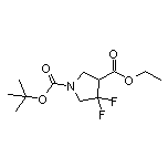 1-Boc-4,4-二氟吡咯烷-3-甲酸乙酯
