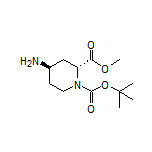 (2R,4R)-4-氨基-1-Boc-哌啶-2-甲酸甲酯
