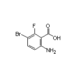 6-氨基-3-溴-2-氟苯甲酸