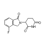 3-(4-氟-1-氧代-2-异吲哚啉基)哌啶-2,6-二酮