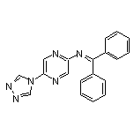 2-氨基-N-(二苯基亚甲基)-5-(4H-1,2,4-三唑-4-基)吡嗪