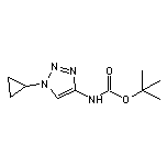 N-Boc-1-环丙基-1H-1,2,3-三唑-4-胺