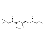 (R)-3-(4-Boc-2-吗啉基)丙酸乙酯