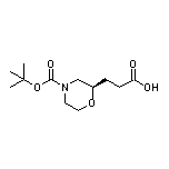 (R)-3-(4-Boc-2-吗啉基)丙酸