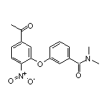 3-(5-乙酰基-2-硝基苯氧基)-N,N-二甲基苯甲酰胺