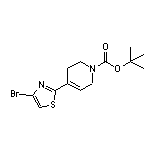 2-(1-Boc-1,2,3,6-四氢-4-吡啶基)-4-溴噻唑