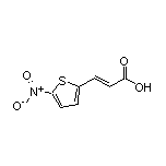 (E)-3-(5-硝基-2-噻吩基)丙烯酸