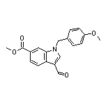 3-甲酰基-1-(4-甲氧基苄基)-1H-吲哚-6-甲酸甲酯