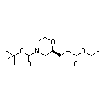(S)-3-(4-Boc-2-吗啉基)丙酸乙酯