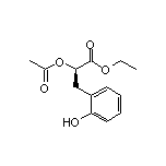 (R)-2-乙酰氧基-3-(2-羟基苯基)丙酸乙酯