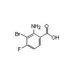 2-氨基-3-溴-4-氟苯甲酸
