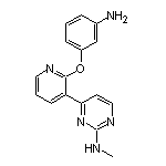 4-[2-(3-氨基苯氧基)-3-吡啶基]-N-甲基嘧啶-2-胺
