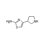 2-氨基-4-(3-吡咯烷基)噻唑