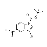 1-Boc-3-溴-5-硝基-1H-吲哚