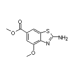 2-氨基-4-甲氧基苯并[d]噻唑-6-甲酸甲酯