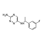 N6-[1-(3-氟苯基)乙基]-1,2,4-三嗪-3,6-二胺