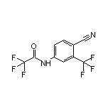N-[4-氰基-3-(三氟甲基)苯基]-2,2,2-三氟乙酰胺