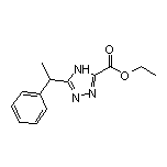5-(1-苯基乙基)-4H-1,2,4-三唑-3-甲酸乙酯