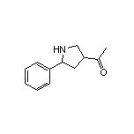 1-(5-苯基-3-吡咯烷基)乙酮