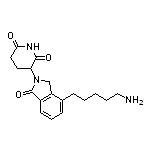 3-[4-(5-氨基戊基)-1-氧代异吲哚啉-2-基]哌啶-2,6-二酮