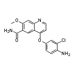 4-(4-氨基-3-氯苯氧基)-7-甲氧基喹啉-6-甲酰胺