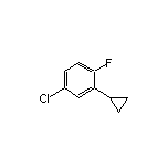4-氯-2-环丙基-1-氟苯