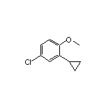 4-氯-2-环丙基苯甲醚