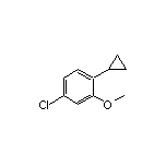 3-氯-6-环丙基苯甲醚