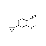 4-环丙基-2-甲氧基苯腈